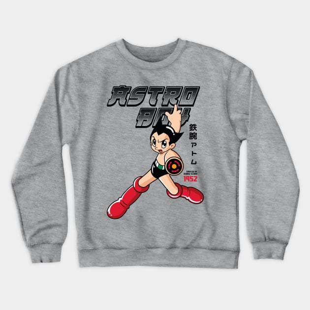 Astroboy - atom project Crewneck Sweatshirt by Playground